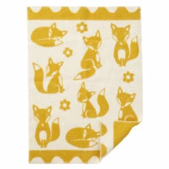 Klippan Yllefabrik Fox Kinderdeken