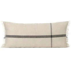 Ferm LIVING Calm Kudde Camel-black