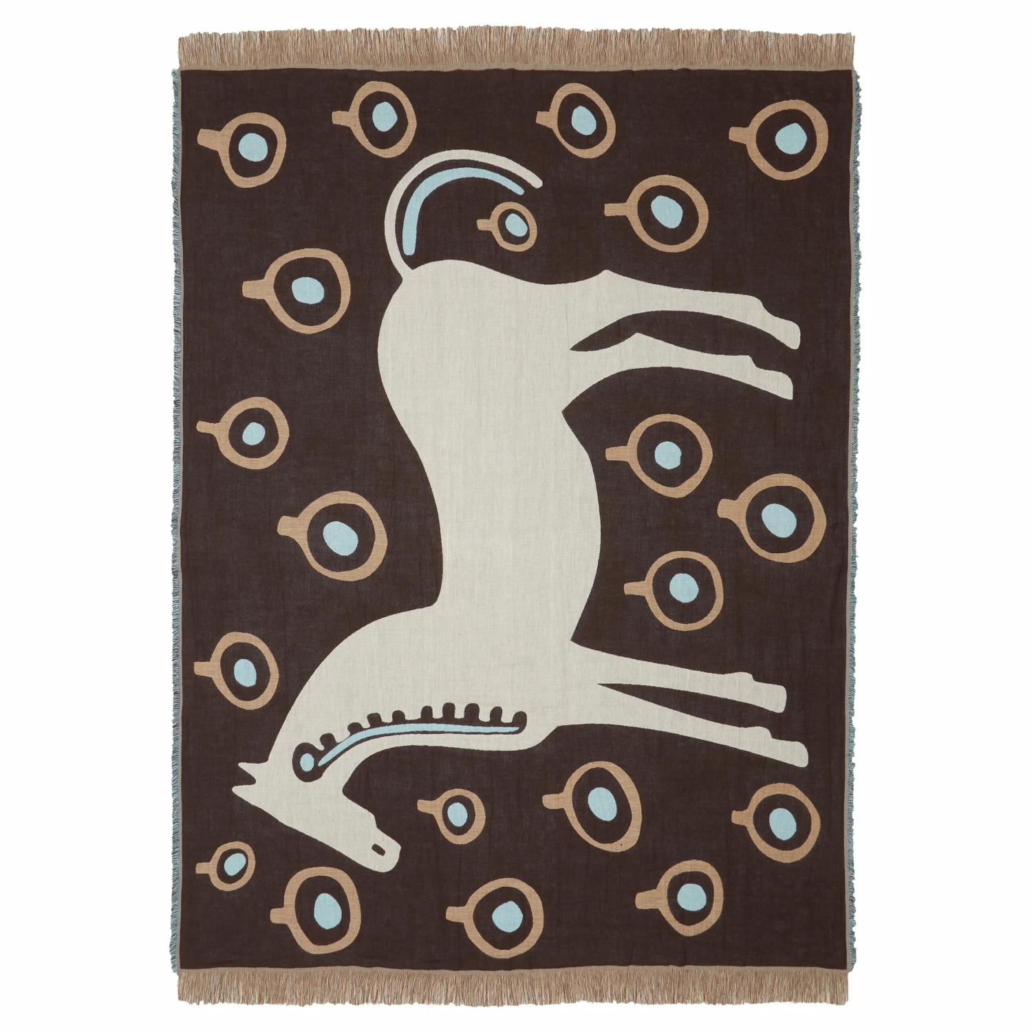 Marimekko Musta Tamma Plaid 130x180 Cm 5 Marimekko Musta Tamma Plaid 130x180 Cm - Afbeelding 3