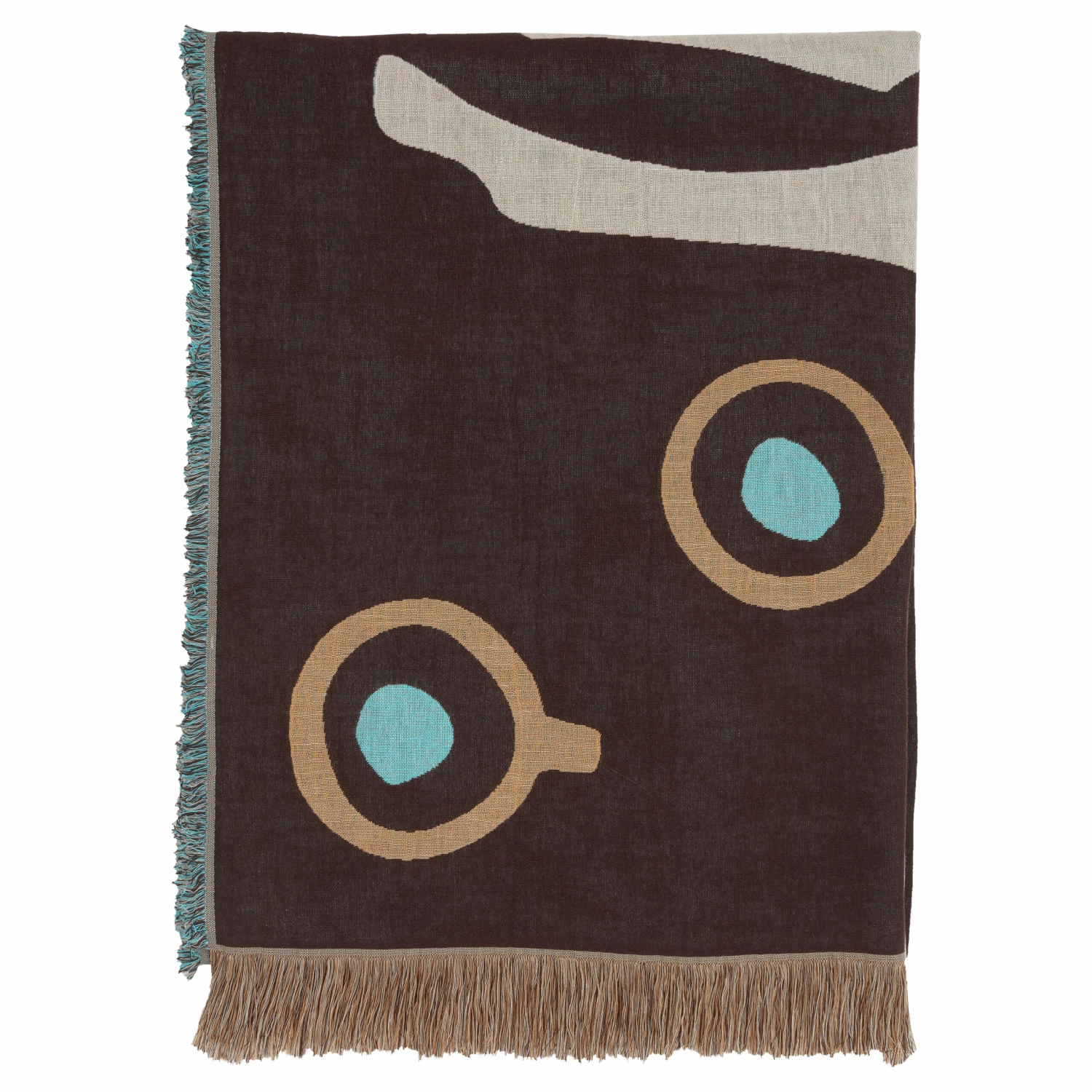 Marimekko Musta Tamma Plaid 130x180 Cm 4 Marimekko Musta Tamma Plaid 130x180 Cm - Afbeelding 2