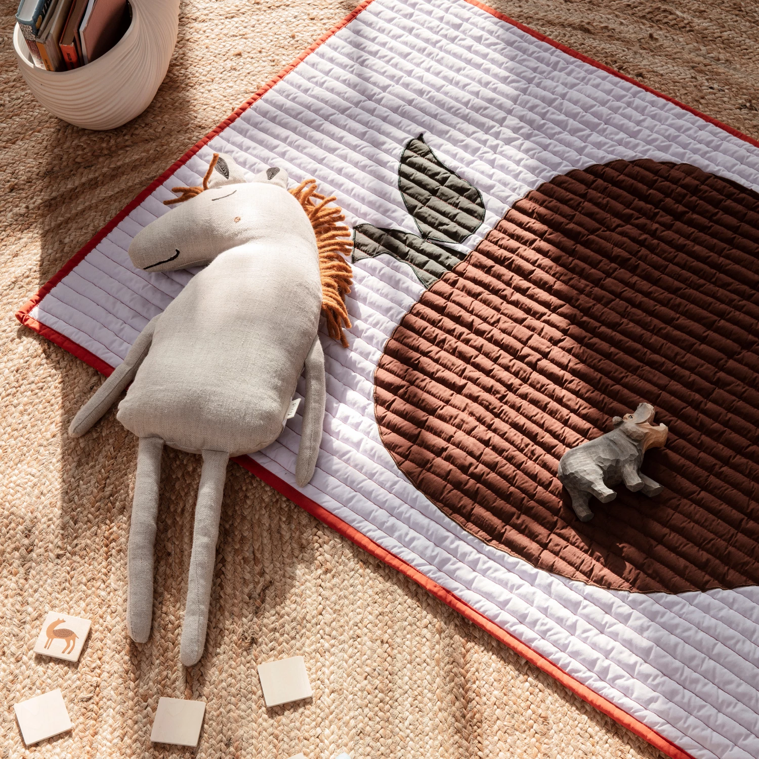 Ferm LIVING Apple Deken 80x110 Cm 5 Ferm LIVING Apple Deken 80x110 Cm - Afbeelding 3