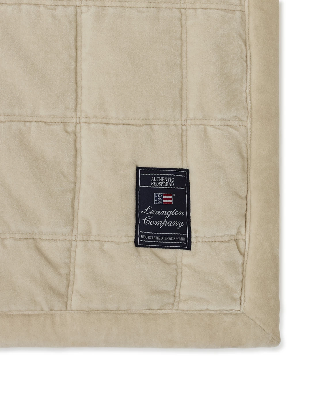 Lexington Cotton Velvet Quilted Sprei 160x240 Cm 5 Lexington Cotton Velvet Quilted Sprei 160x240 Cm - Afbeelding 3