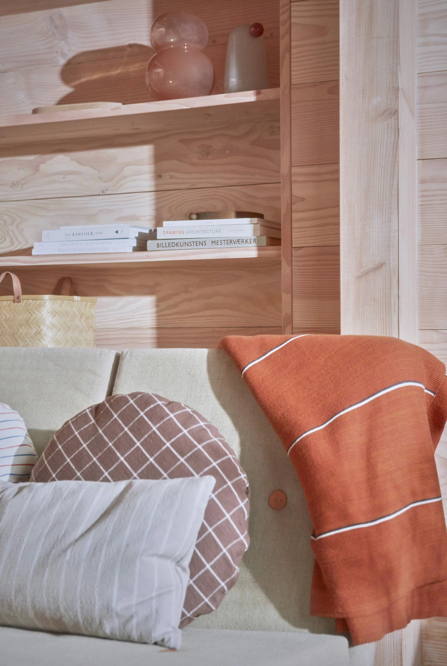 OYOY Kyoto Kussen Ø48 Cm 4 OYOY Kyoto Kussen Ø48 Cm - Afbeelding 2