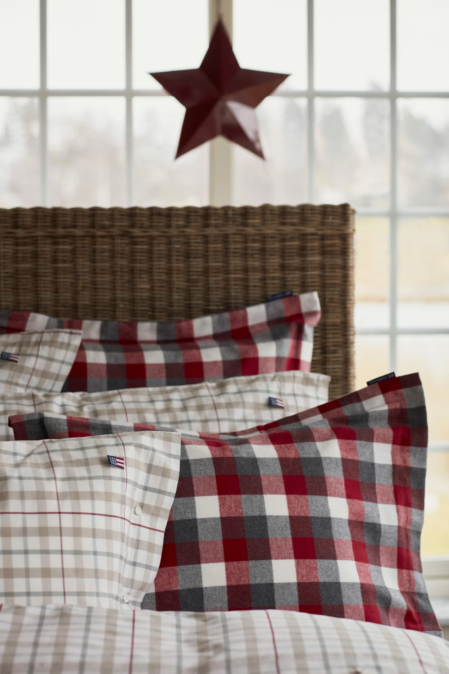 Lexington Checked Flannel Kussensloop 50x60 Cm 6 Lexington Checked Flannel Kussensloop 50x60 Cm - Afbeelding 4
