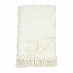 Tovhult Katoenen Plaid 130x170 Cm