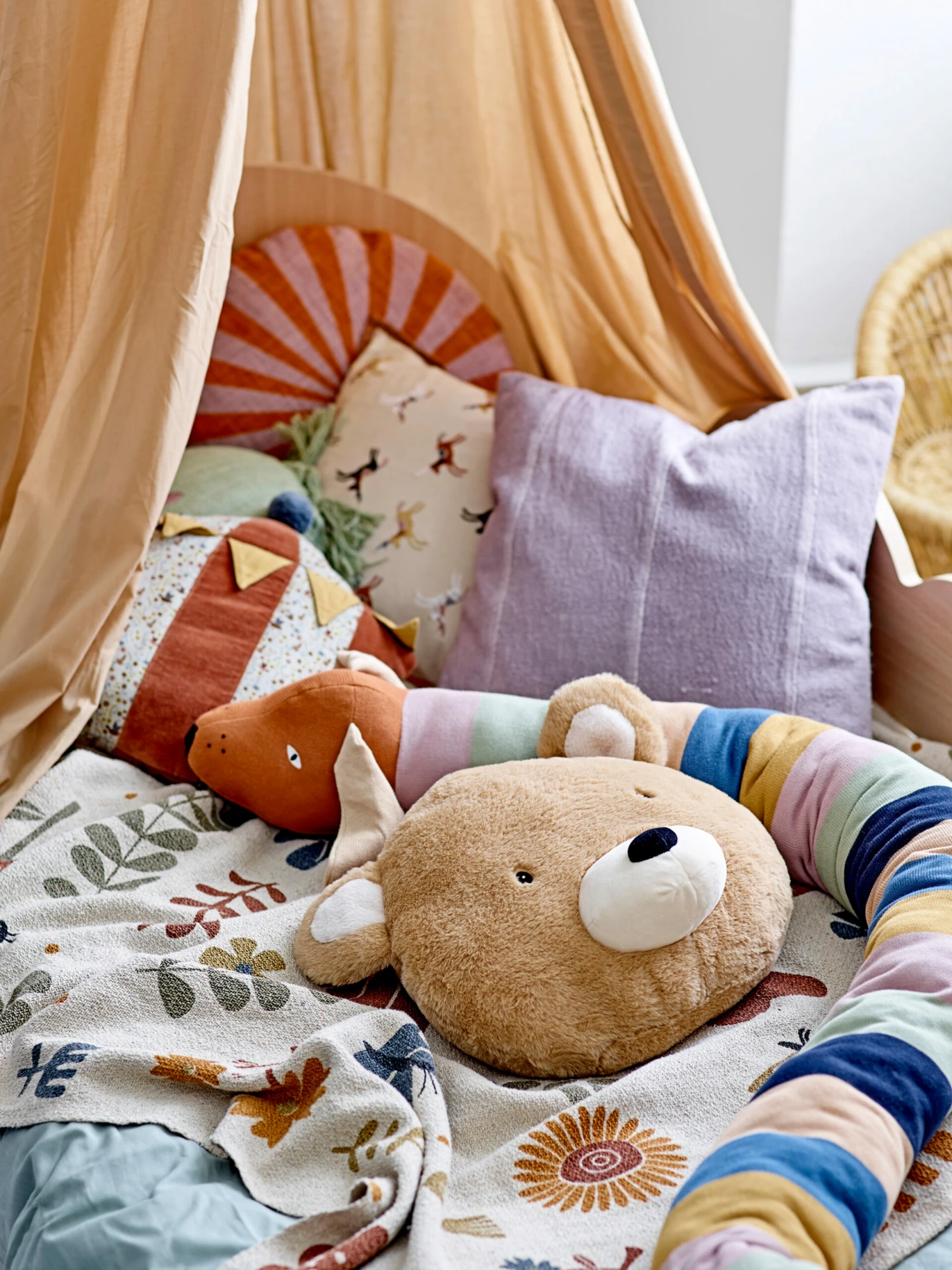 Bloomingville Doglas Kussen 40x40 Cm 6 Bloomingville Doglas Kussen 40x40 Cm - Afbeelding 4