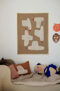 Ferm LIVING Bird Doorgestikte Deken 12 Ferm LIVING Bird Doorgestikte Deken -beddengoed winkel 574300 01 40 EnvironmentImage be0f0fce61