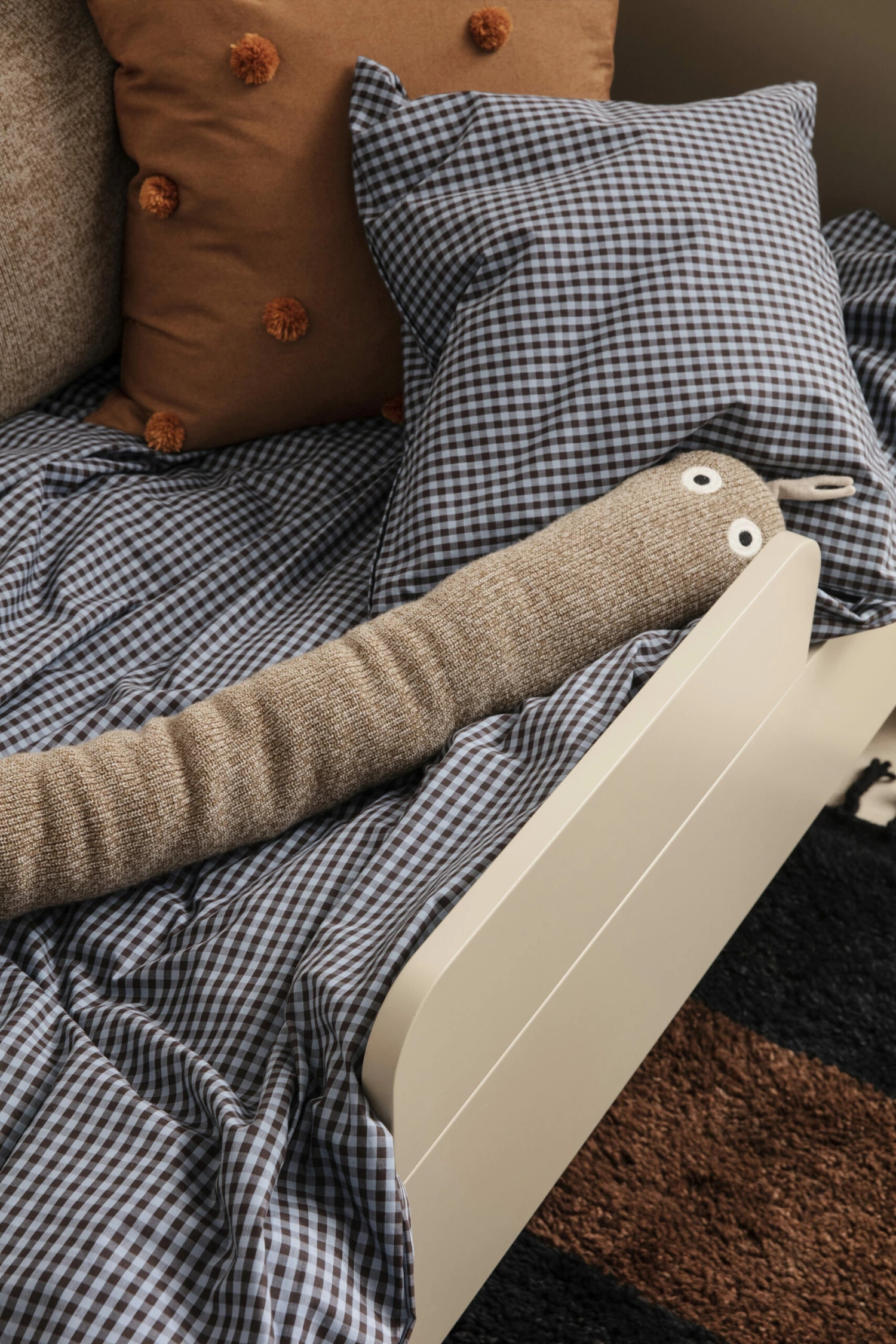 Ferm LIVING Check Beddengoedset Baby 70x100 Cm 4 Ferm LIVING Check Beddengoedset Baby 70x100 Cm - Afbeelding 2