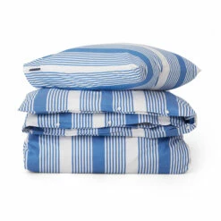 Lexington Striped Cotton Sateen Dekbedovertrekset 150x210 Cm