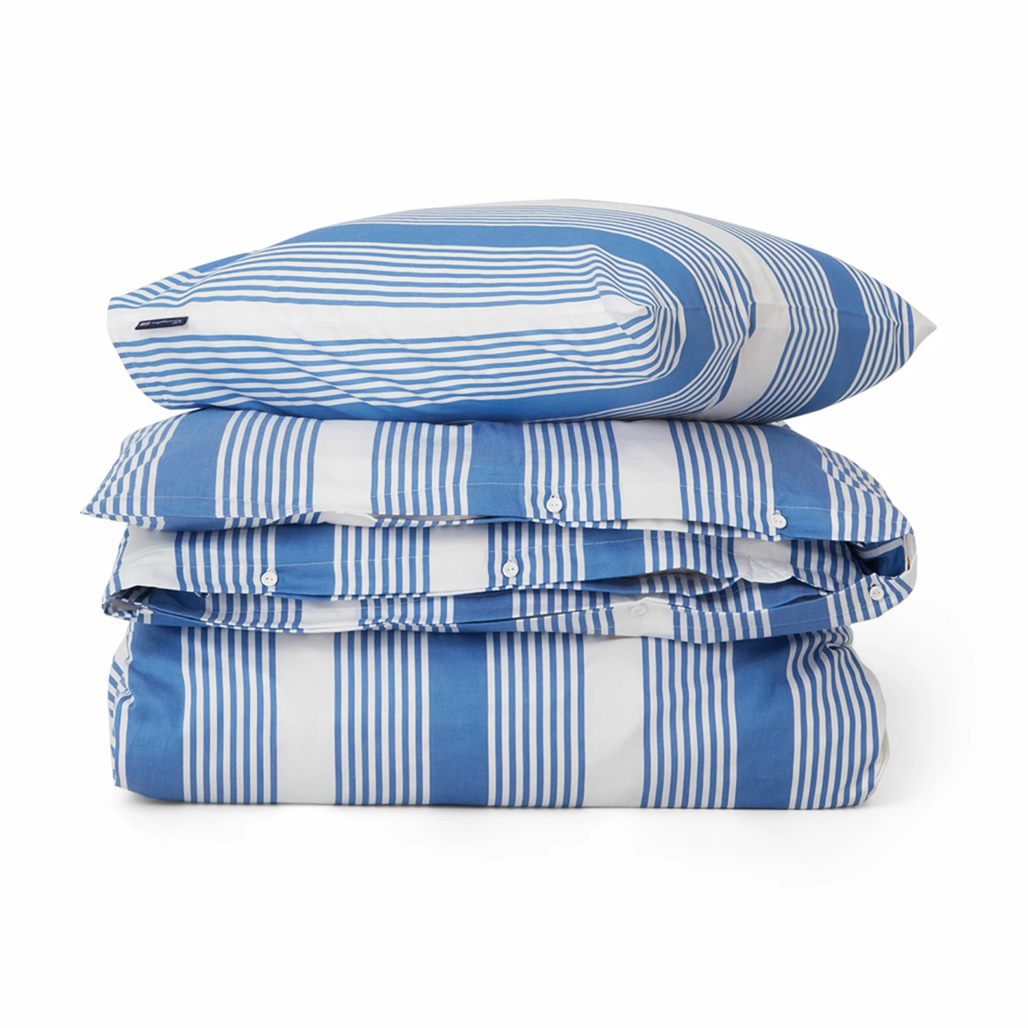 Lexington Striped Cotton Sateen Dekbedovertrekset 150x210 Cm 3 Lexington Striped Cotton Sateen Dekbedovertrekset 150x210 Cm