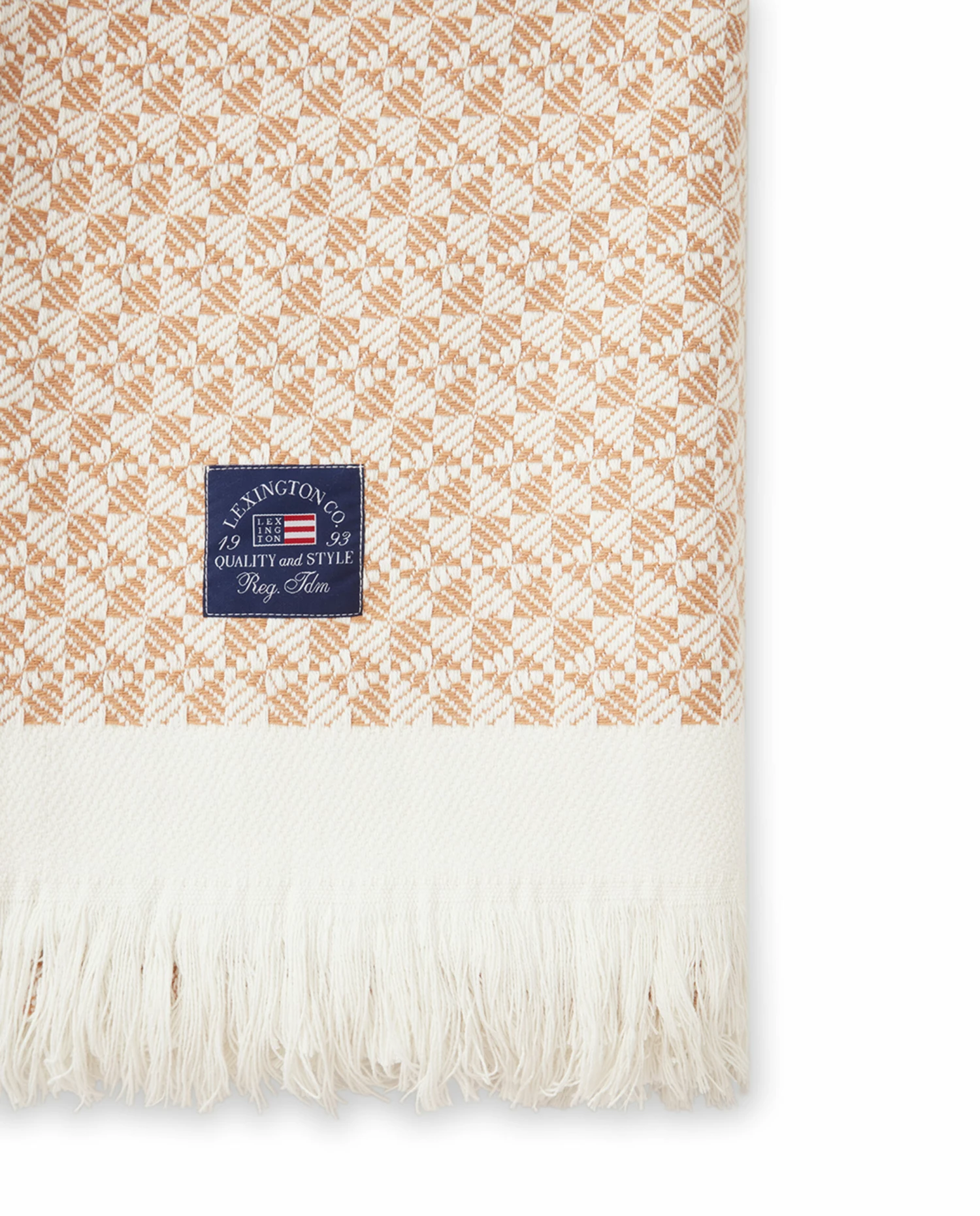 Lexington Striped Structured Recycled Katoenen Plaid 130x170 Cm 5 Lexington Striped Structured Recycled Katoenen Plaid 130x170 Cm - Afbeelding 3