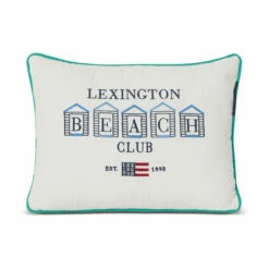 Lexington Beach Club Small Embroidered Kussen 30x40 Cm