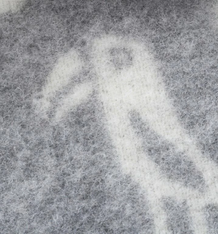 Klippan Yllefabrik Jungle Wollen Deken 5 Klippan Yllefabrik Jungle Wollen Deken - Afbeelding 3